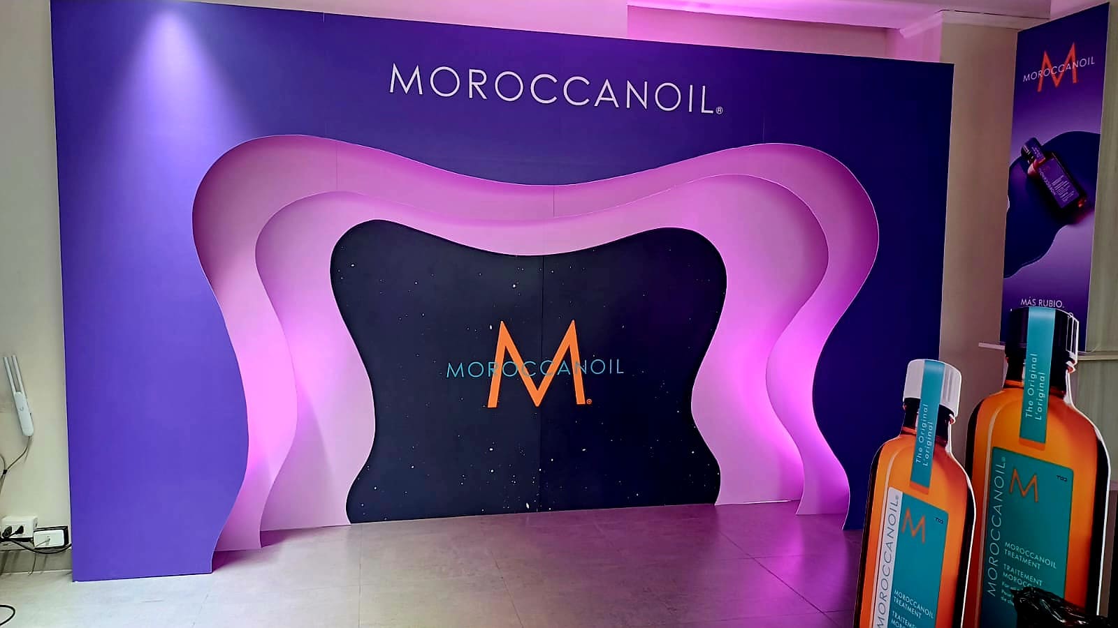 Letrero Acrílico Moroccanoil