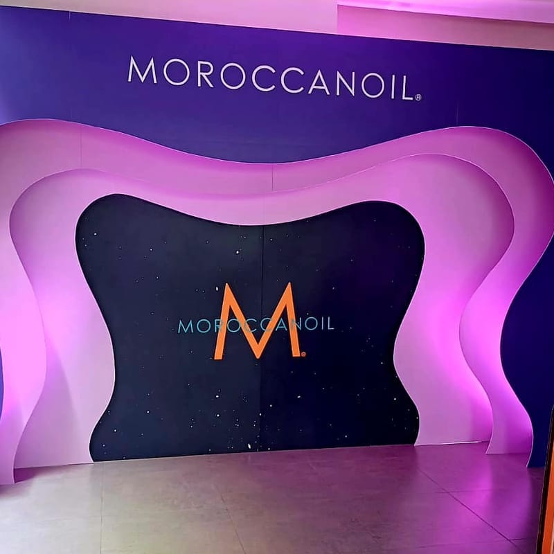 Letrero Acrílico Moroccanoil