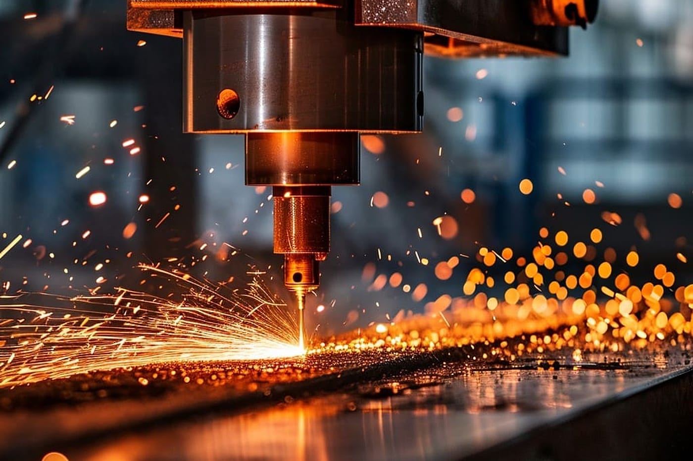 Corte láser de precisión sobre plancha metálica
